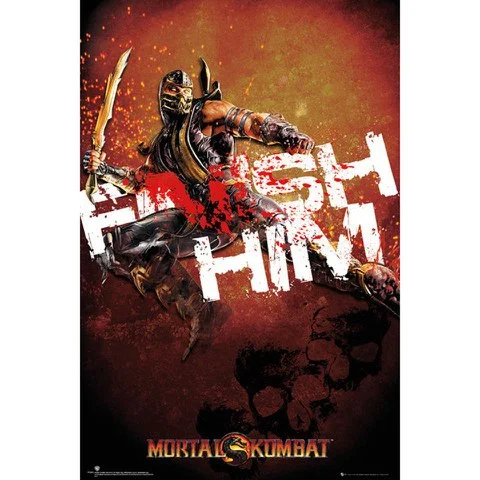 Mortal Kombat Finish Him - Maxi Poster - 61 x 91.5cm Image 1