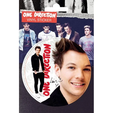 One Direction Louis Tomlinson - Vinyl Sticker - 10 x 15cm Image 1