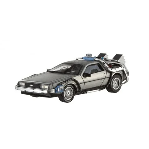 Hot Wheels Elite Back To The Future Delorean Time Machine 1:43 Scale Model Image 1