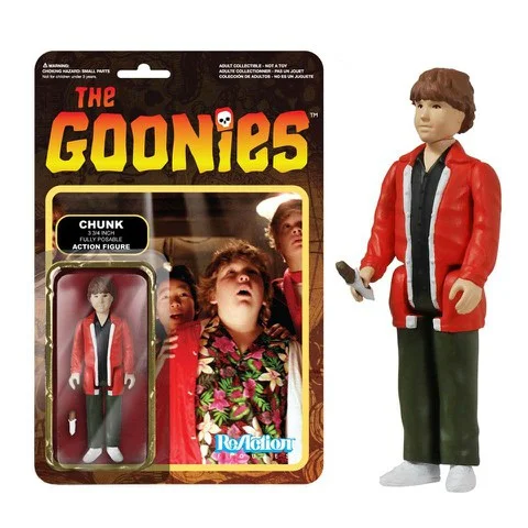 ReAction The Goonies Chunk 3 3/4 Inch Action Figure Image 1