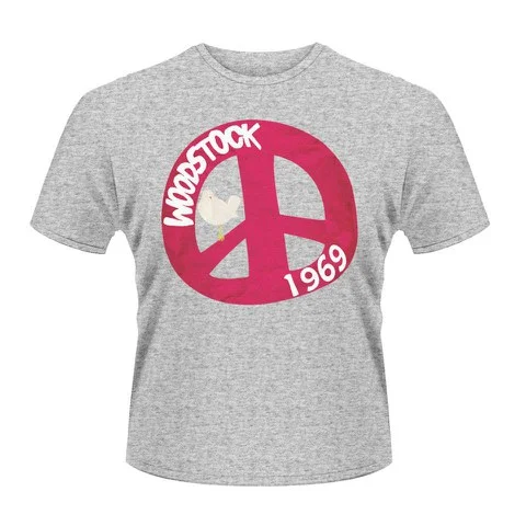 Woodstock Men's T-Shirt - 1969 - S - Grey Image 1