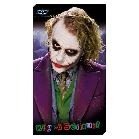 DC Comics Batman (The Dark Knight) Joker City - 30x55 Value Canvas Image 1