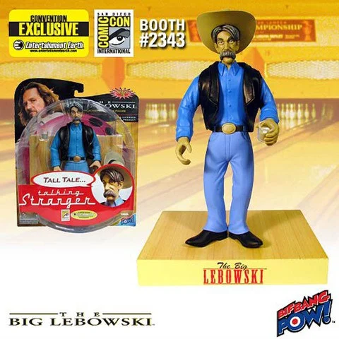 Big Lebowski Talking Stranger Figure - EE SDCC Exclusive Image 1