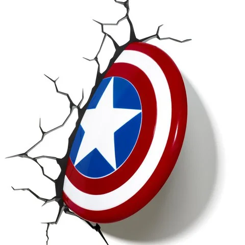 Marvel Captain America Shield 3D Light Image 1