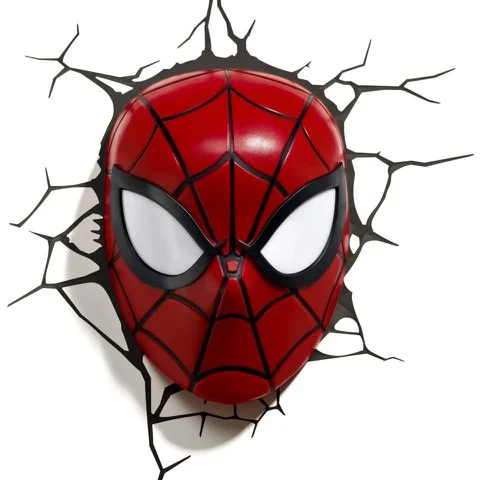 Marvel Spider-Man Mask 3D Light Image 1