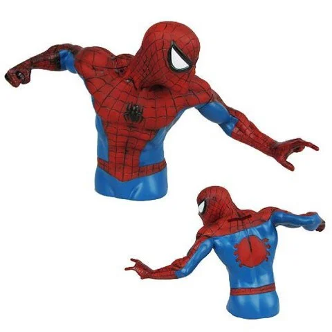 Marvel Bust Coin Bank - Spider-Man (Version 2) Image 1