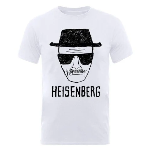 Breaking Bad Men's T-Shirt Heisenberg - White - L - White Image 1