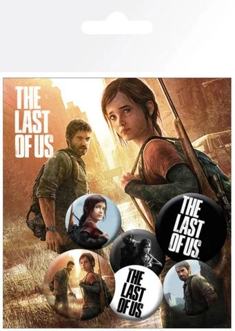 The Last of Us Ellie and Joel - Badge Pack Image 1