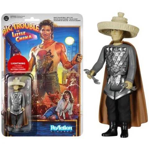 ReAction Big Trouble in Little China Lightning 3 3/4 Inch Action Figure Image 1
