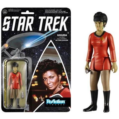 ReAction Star Trek Uhura 3 3/4 Inch Action Figure Image 1