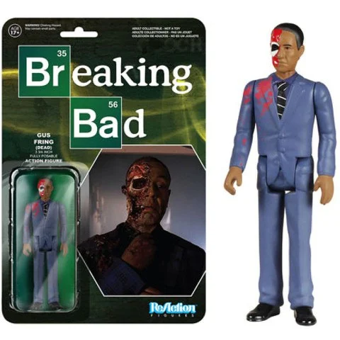 ReAction Breaking Bad Gustavo Fring Dead 3 3/4 Inch Action Figure Image 1