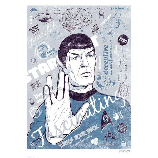 Spock's Brain Limited Edition Giclee Art Print - Timed Sale Image 1