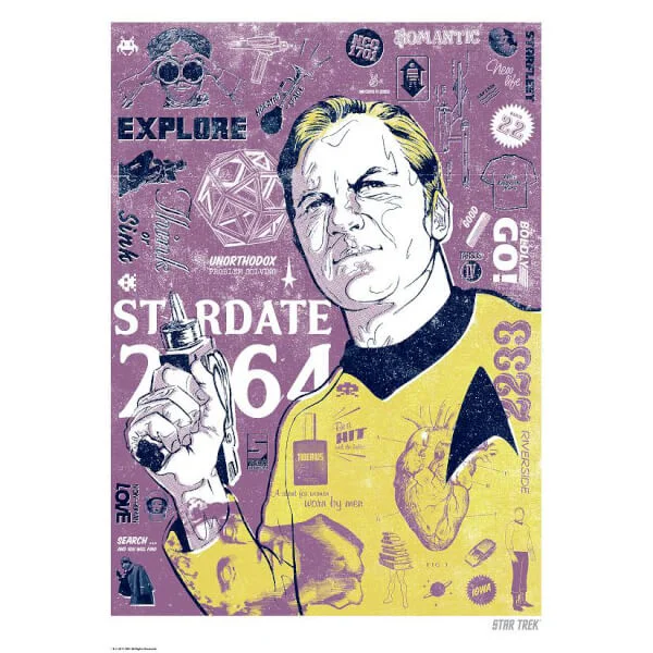Kirk's Heart Limited Edition Giclee Art Print - Timed Sale Image 1