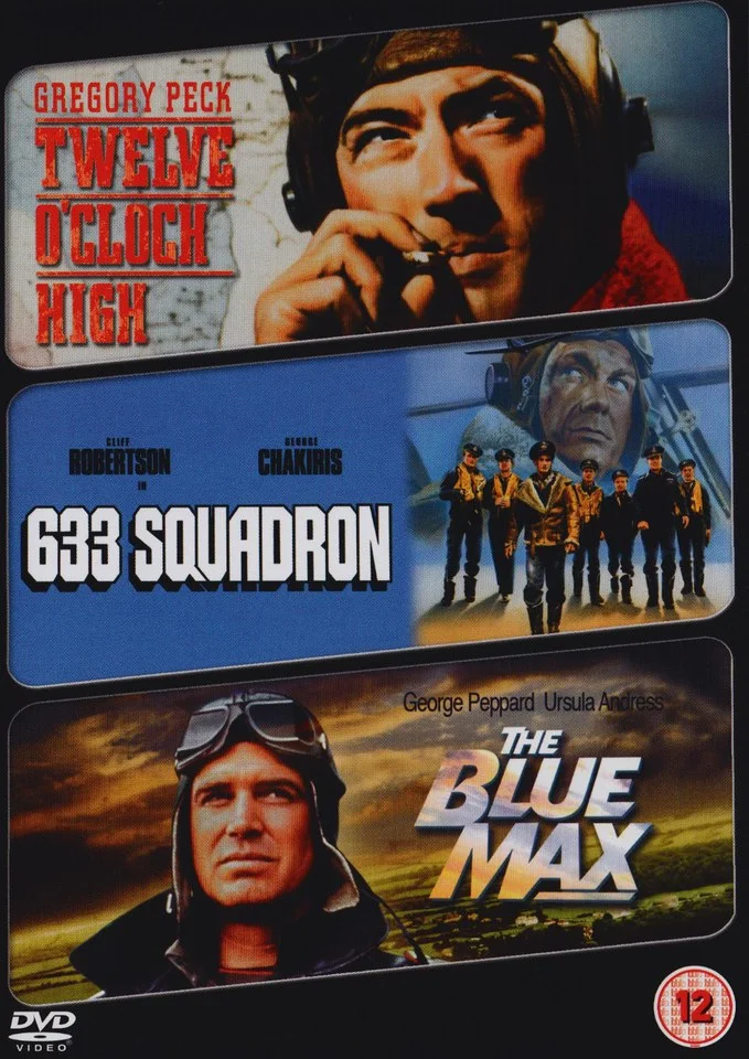 Twelve O'Clock High/ 633 Squadron/ The Blue Max Image 1