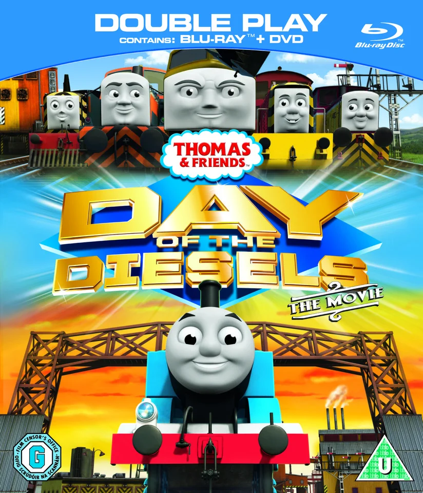 Thomas and Friends: Day of the Diesels - Double Play (Blu-Ray and DVD) Image 1