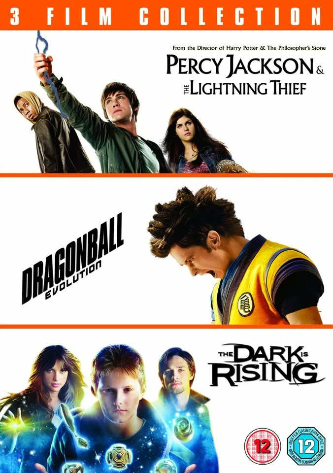 Percy Jackson and the Lightning Thief / Dragonball: Evolution / The Dark is Rising Image 1