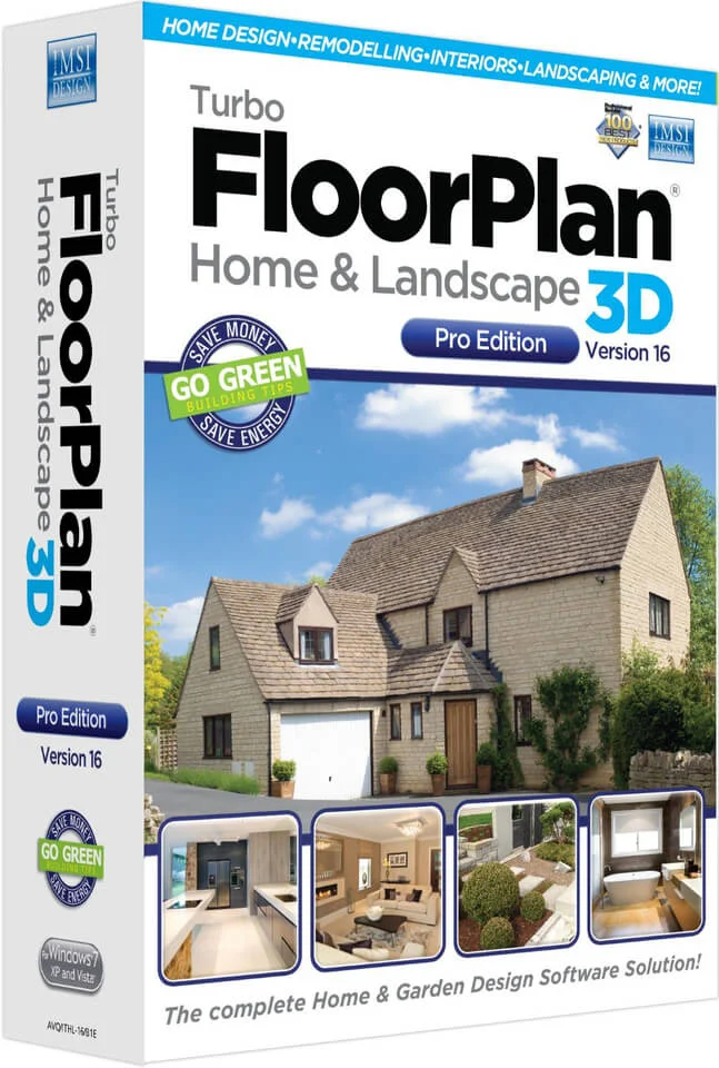 Turbo FloorPlan Home & Landscape Pro V16 Image 1