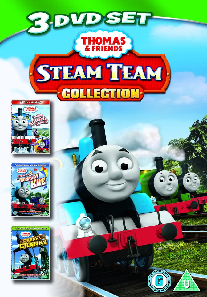 Steam Team Collection (Splish, Splash, Splosh / Runaway Kite / Creaky Cranky) Image 1