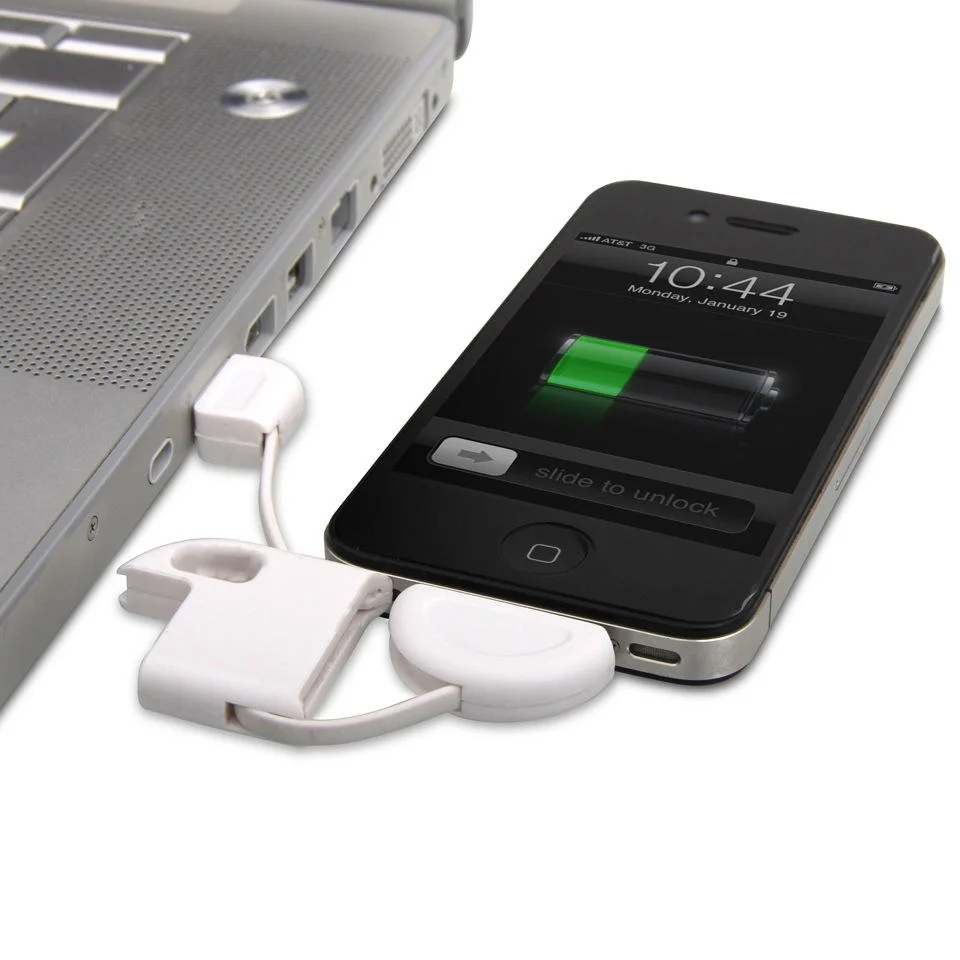 iPhone Keyring with USB Charging Cable Image 1