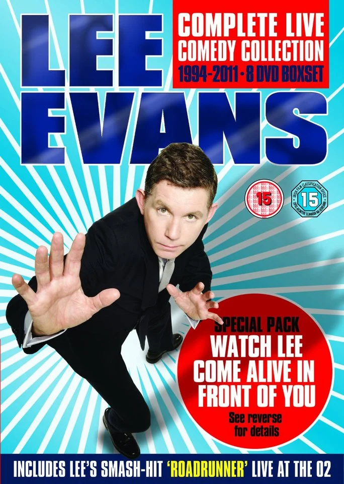 Lee Evans - Complete Live Comedy Collection Special Pack: 1994-2011 Image 1