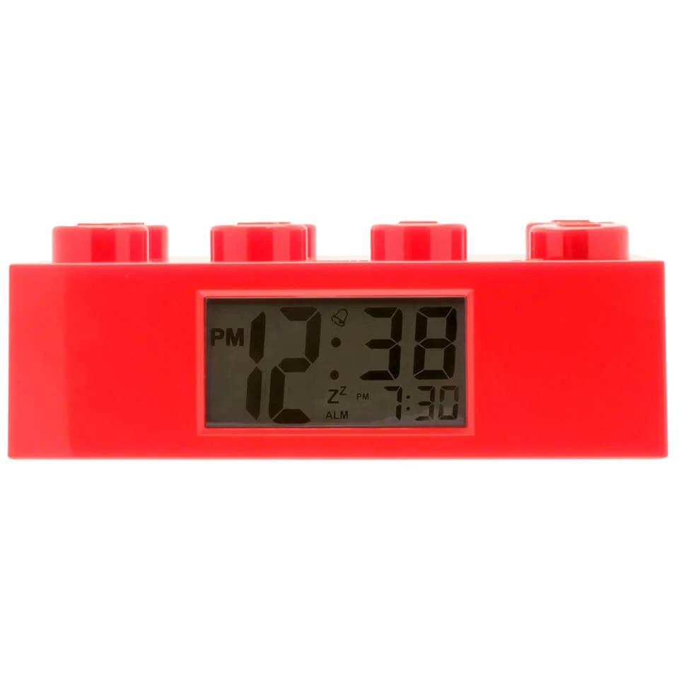 LEGO Alarm Clock - Red Image 1
