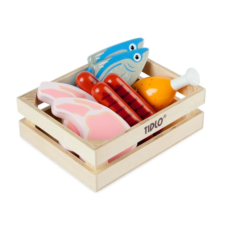 Tidlo Wooden Meat and Fish Image 1