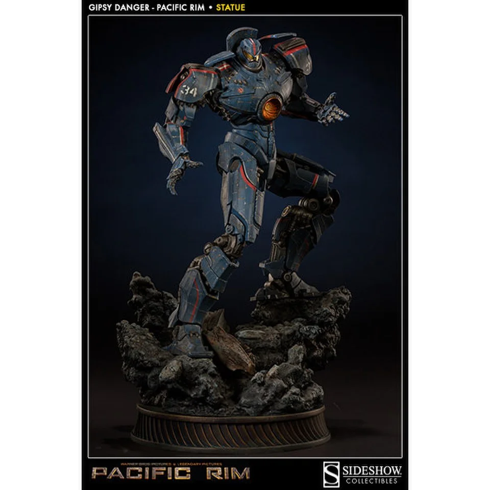 Sideshow Collectibles Pacific Rim Gipsy Danger 20 Inch Statue Image 1