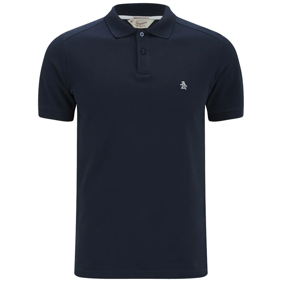 Original Penguin Men's Daddy Polo Shirt - Dark Sapphire - S - Blue Image 1