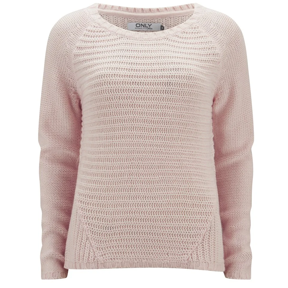 ONLY Women's Tullalu Jumper - Barely Pink - XS - Pink Image 1
