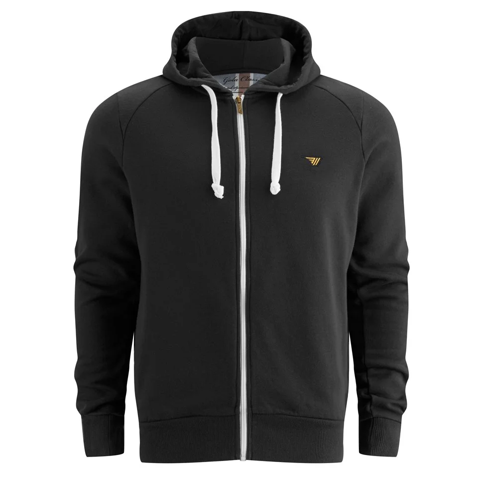 Gola Men's Wingflash Full Zip Hoody - Black - UK S - Black Image 1