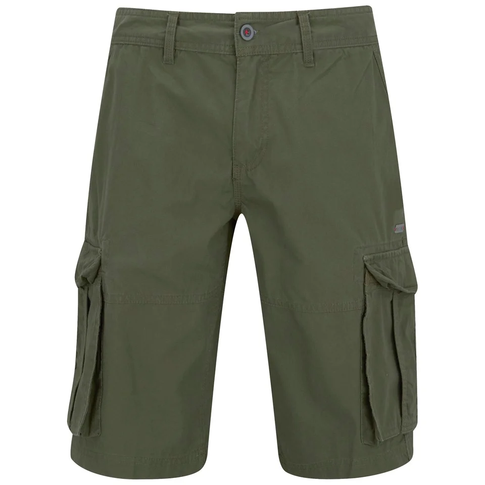 Regatta Men's Shoreway CoolWeave Walking Shorts - Grape Leaf Green - 30R - Green Image 1