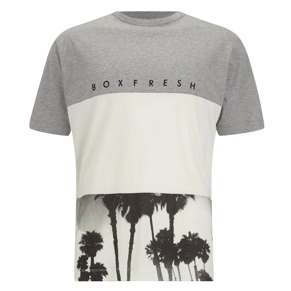 Boxfresh Men's Lozell T-Shirt - Black/White/Grey - S - Black Image 1