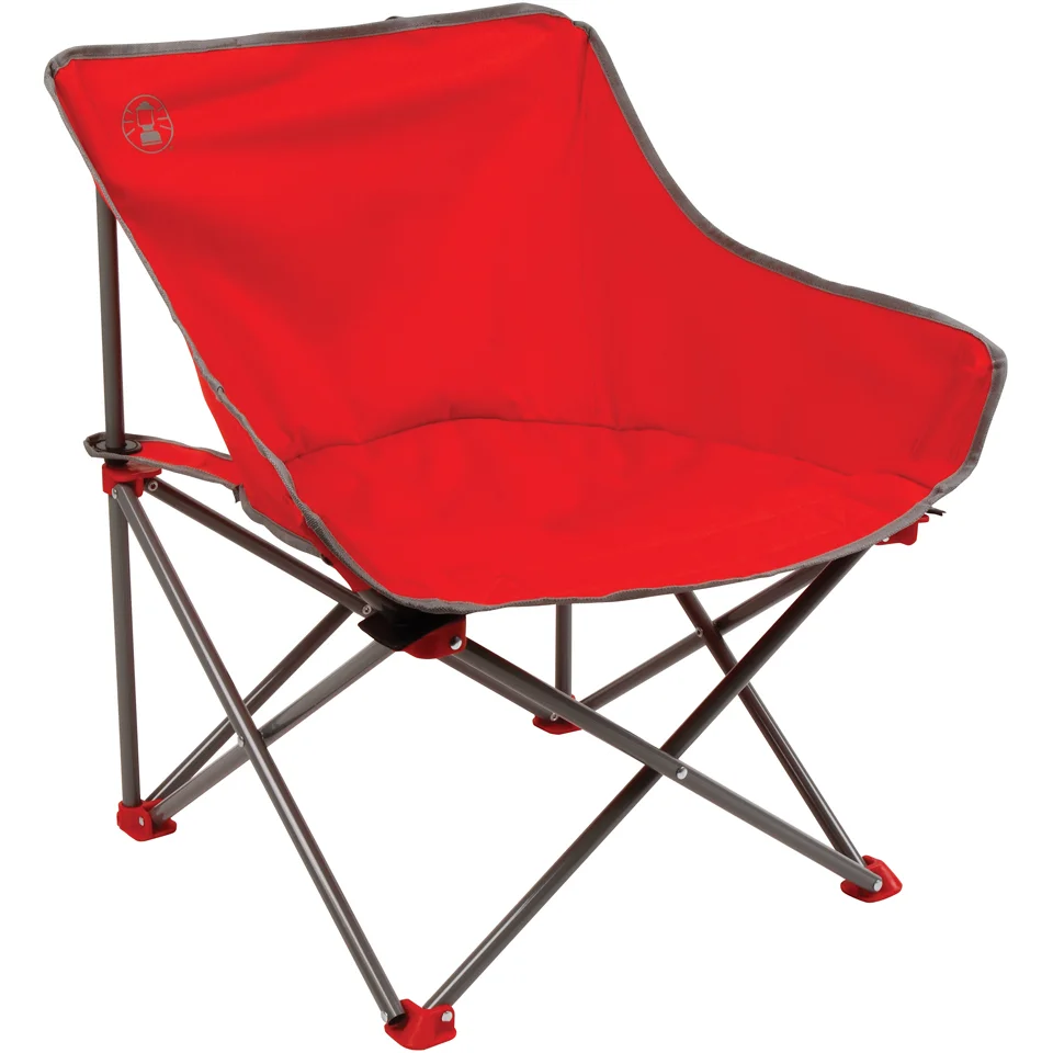 Coleman Kickback Folding Chair - Red Image 1