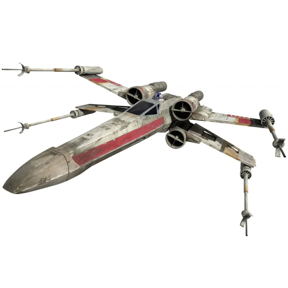 Hot Wheels Elite Star Wars IV A New Hope X-Wing Fighter Model Image 1