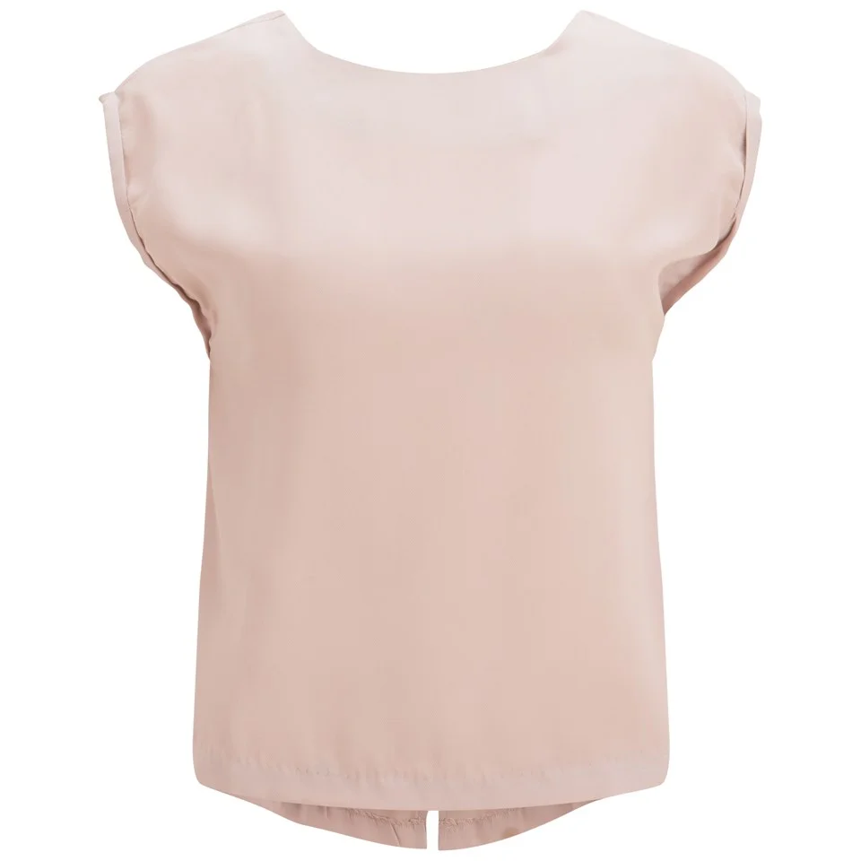 Vero Moda Women's Selma Top - Peach Whip - UK 8 - Peach Image 1