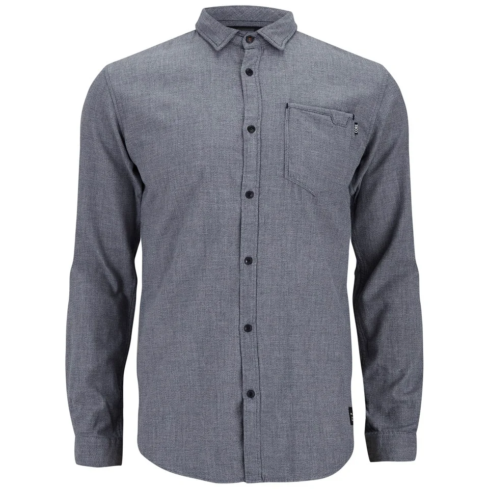 Jack & Jones Men's Long Sleeved Time Shirt - Light Blue - S - Blue Image 1
