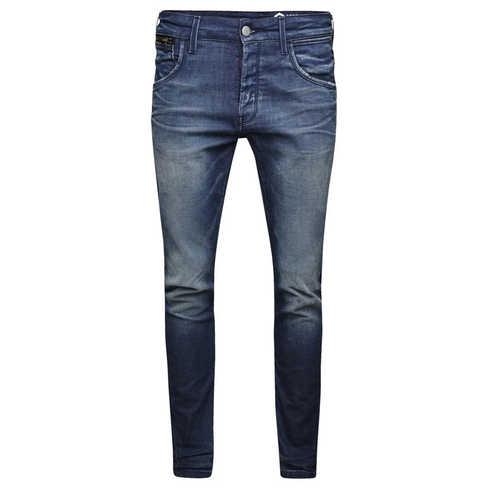 Jack & Jones Men's Nick Lab Regular Fit Jeans - Blue - 30S - Blue Image 1