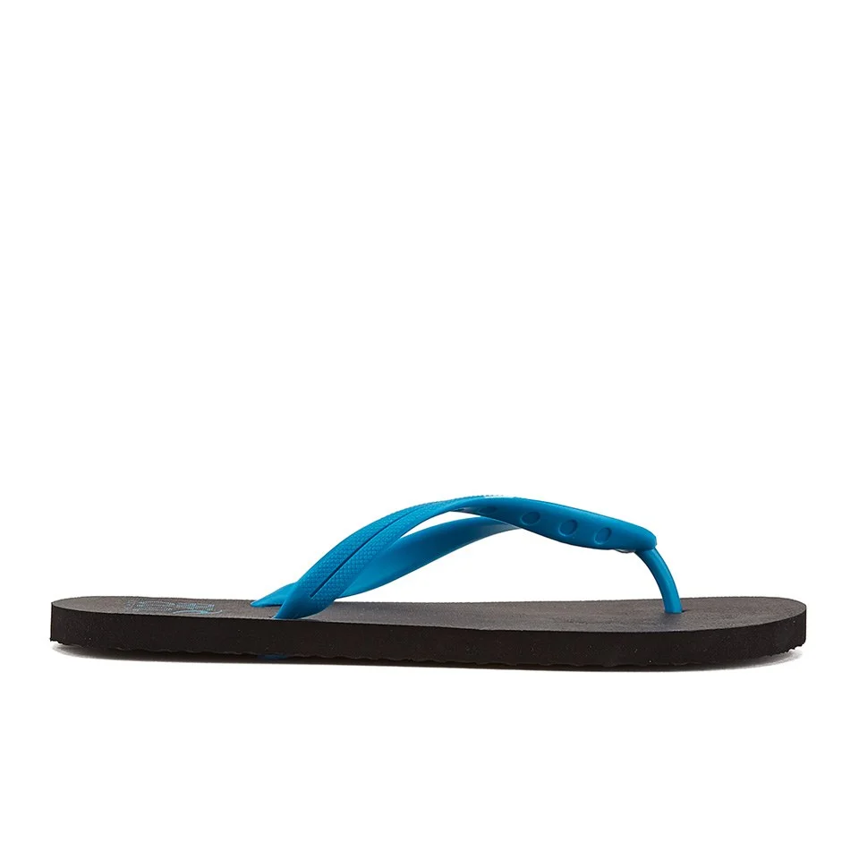 Rip Curl Men's MC EVA Flip Flops - Black/Blue - UK 7 - Black Image 1