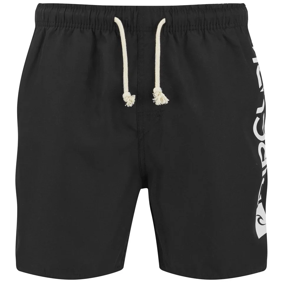 Rip Curl Men's Aggrobrash 16 Inch Volley Swim Boardshorts - Black - S - Black Image 1