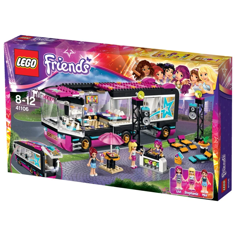 LEGO Friends: Pop Star Tour Bus (41106) Image 1