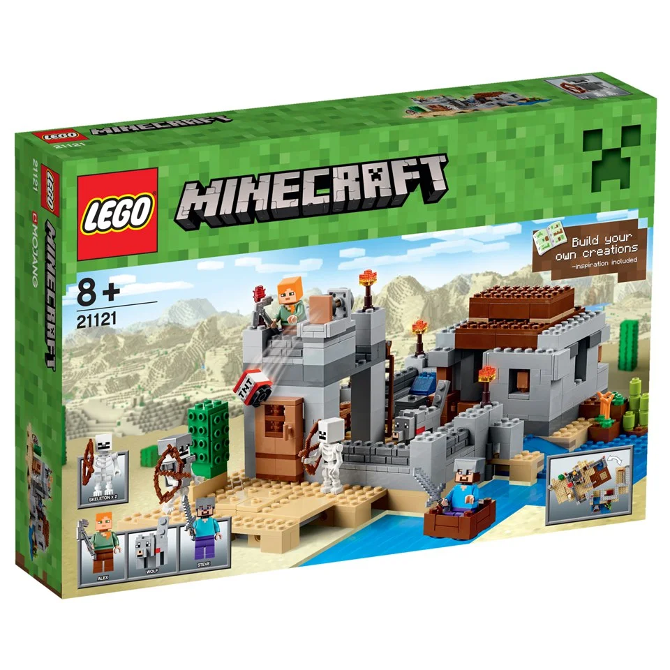 LEGO Minecraft: The Desert Outpost (21121) Image 1