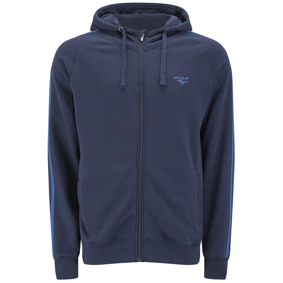 Gola Men's Miller Full Zip Hoody - Dark Navy - S - Blue Image 1