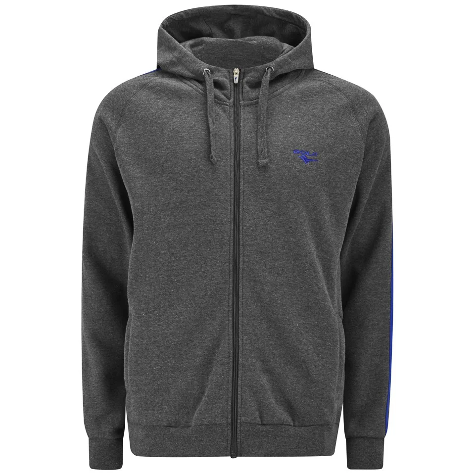 Gola Men's Miller Full Zip Hoody - Charcoal Marl - S - Grey Image 1