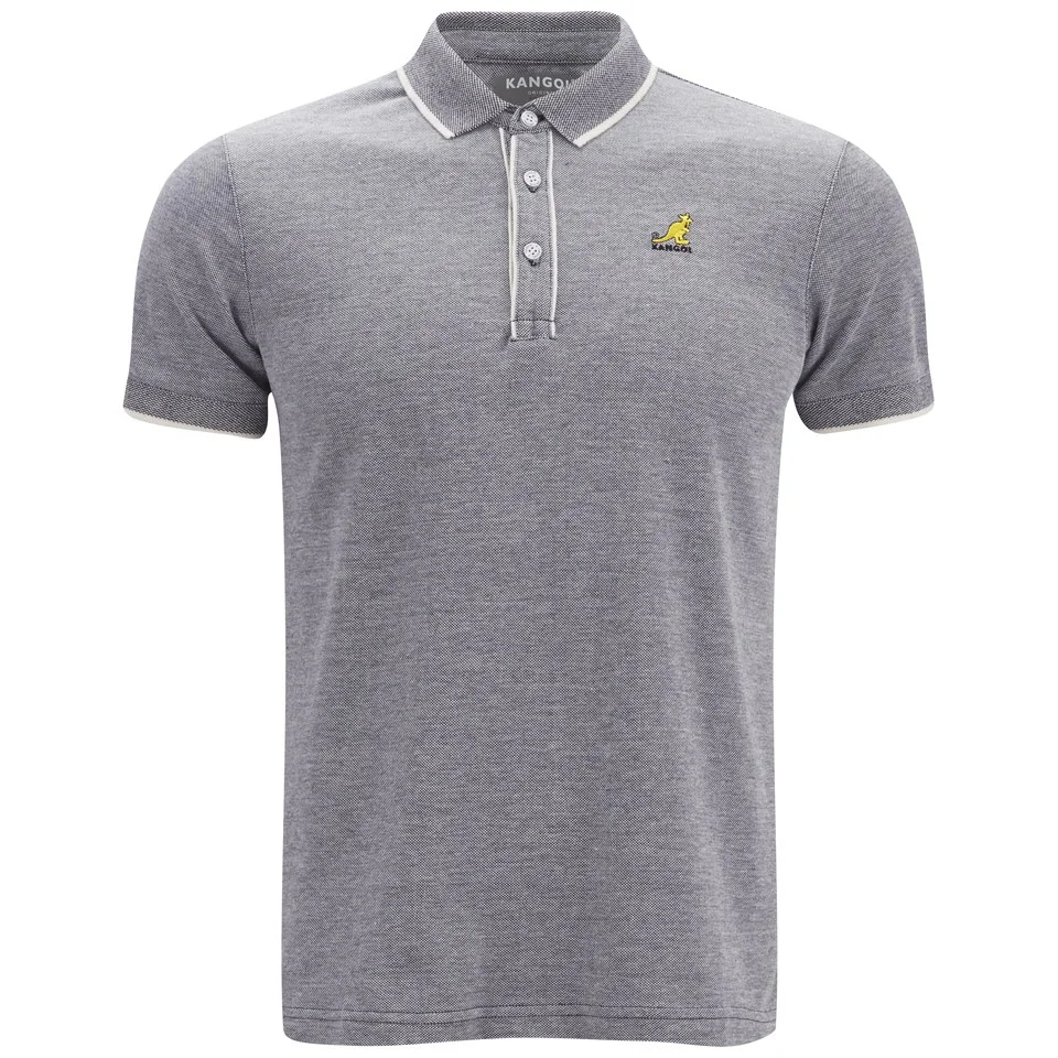 Kangol Men's Hinton Polo Shirt - Navy Marl - S - Navy Image 1