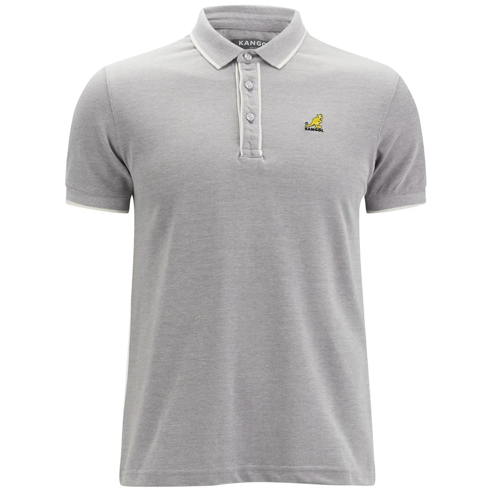 Kangol Men's Hinton Polo Shirt - Grey Marl - S - Grey Image 1