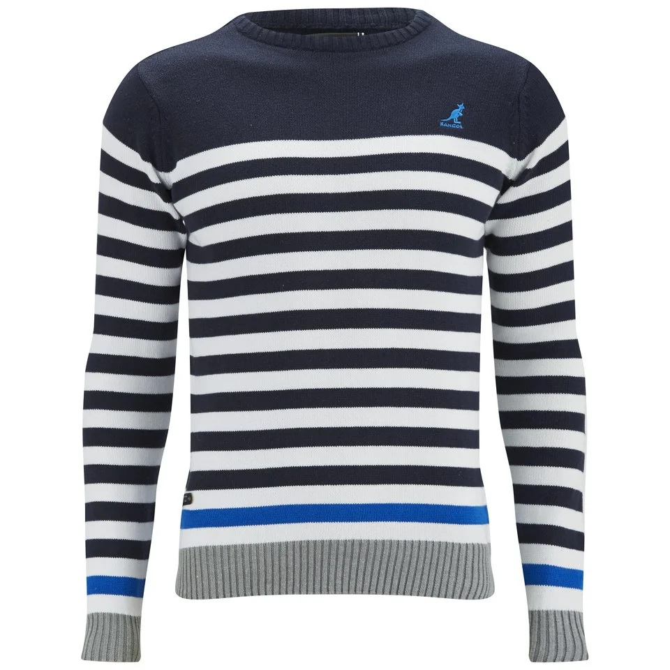 Kangol Men's Cranfield Knitted Jumper - Navy - S - Navy Image 1