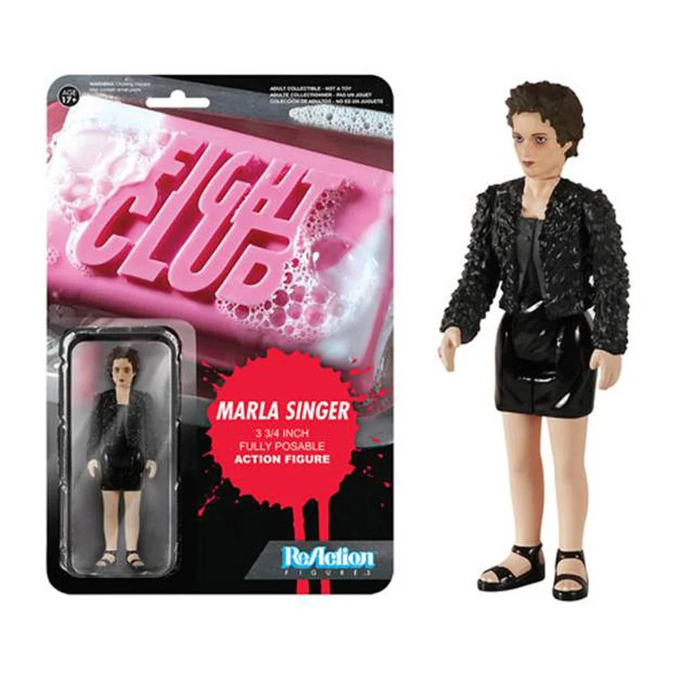ReAction Fight Club Marla Singer 3 3/4 Inch Action Figure Image 1