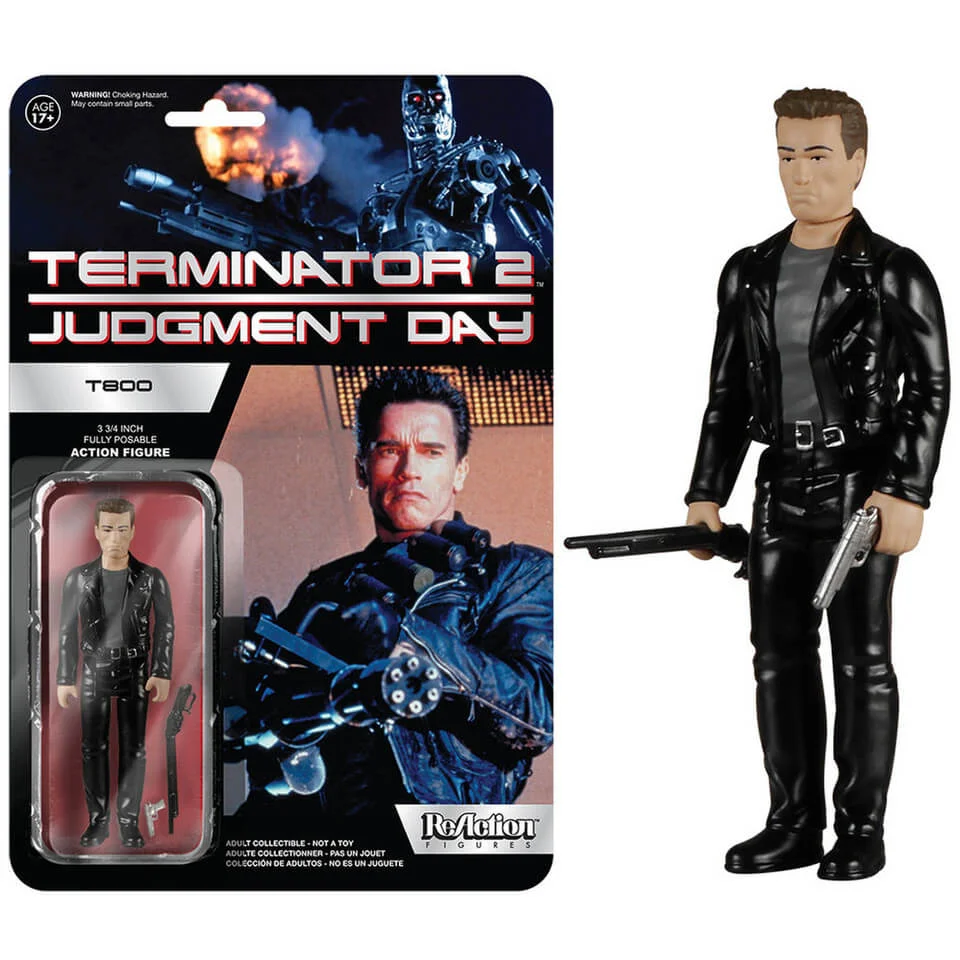 ReAction Terminator 2 Terminator 3 3/4 Inch Action Figure Image 1