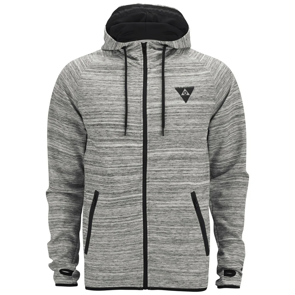 Jack & Jones Men's Chad Hoody - Treated White - S - White Image 1