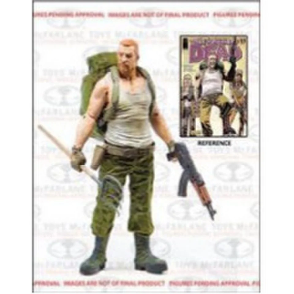 The Walking Dead Comic Series 4 Abraham Ford Action Figure Image 1